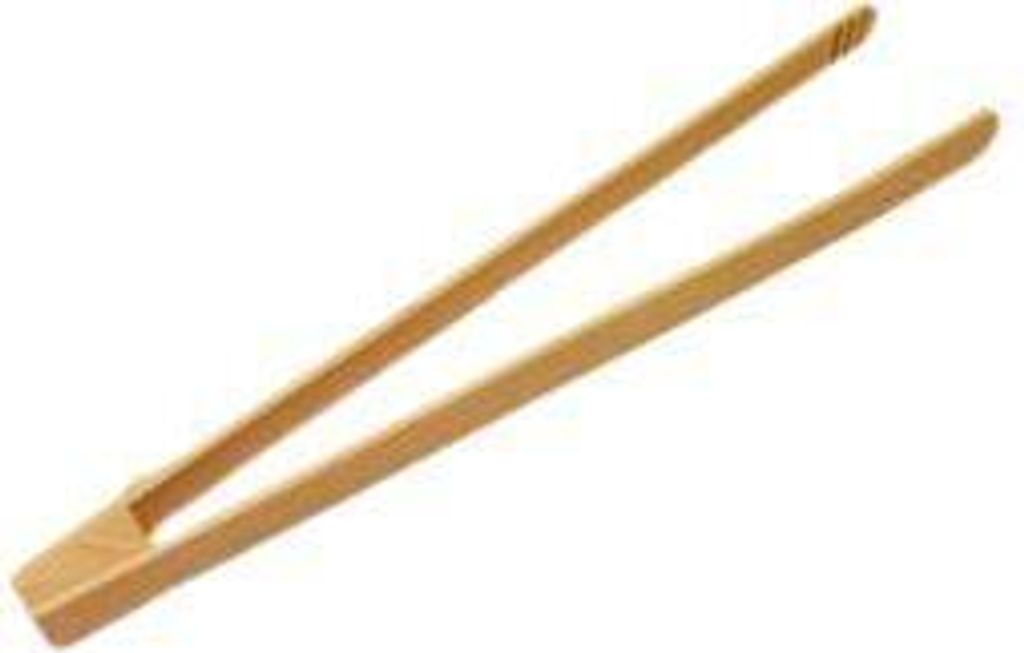 Holz Grillzange 32cm Naturholz