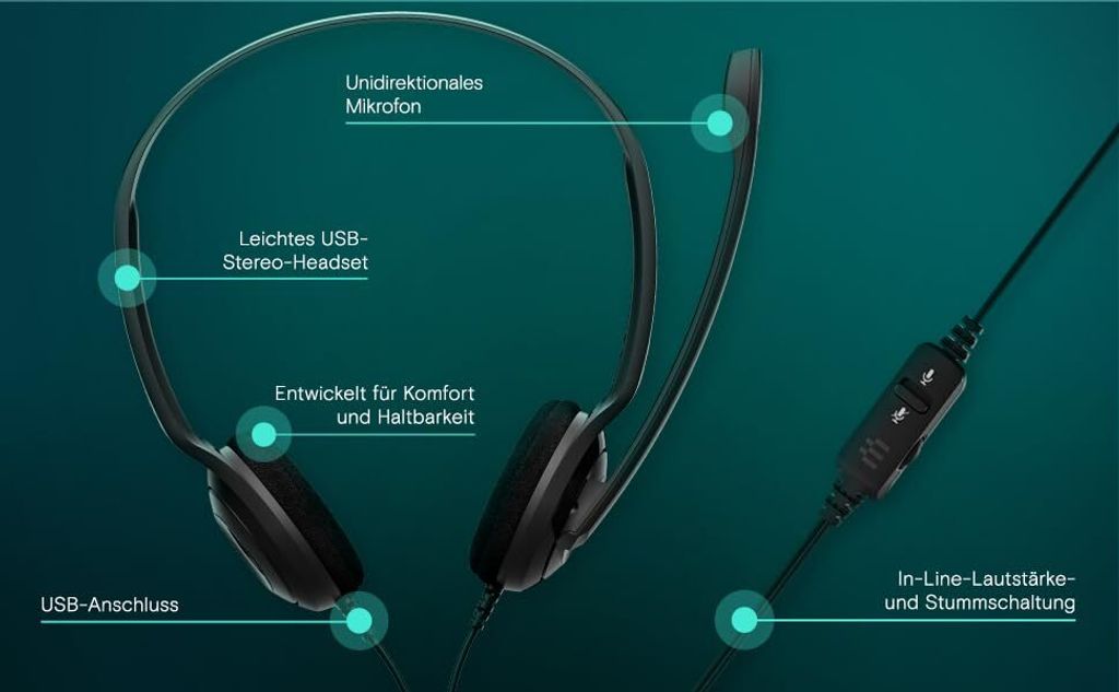 Sennheiser PC 8 Chat USB Obrázok produktu 9