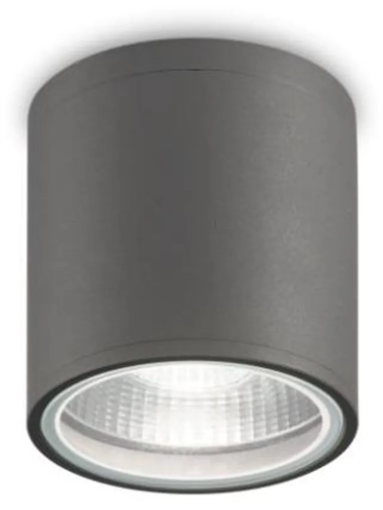 Spot Plafonnier Gun Aluminium Anthracite 1xGU10 - Éclairage Contemporain
