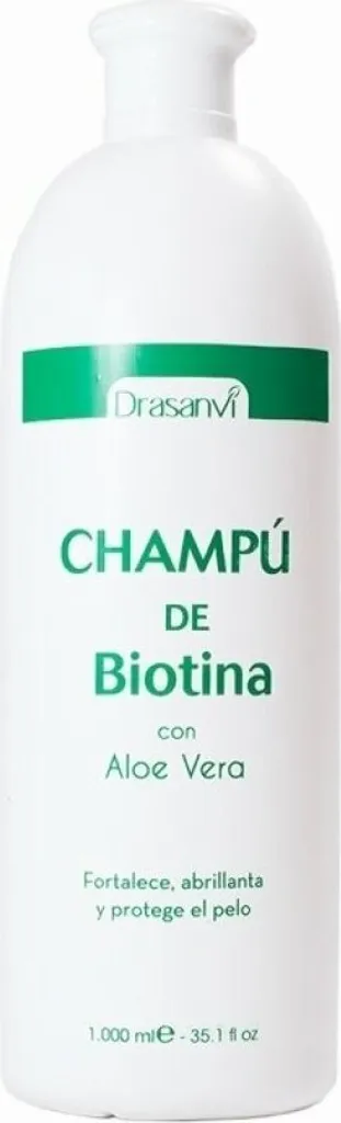 Shampoo Drasanvi 1L Biotina e Aloe - Stop Capelli Fragili e Spenti
