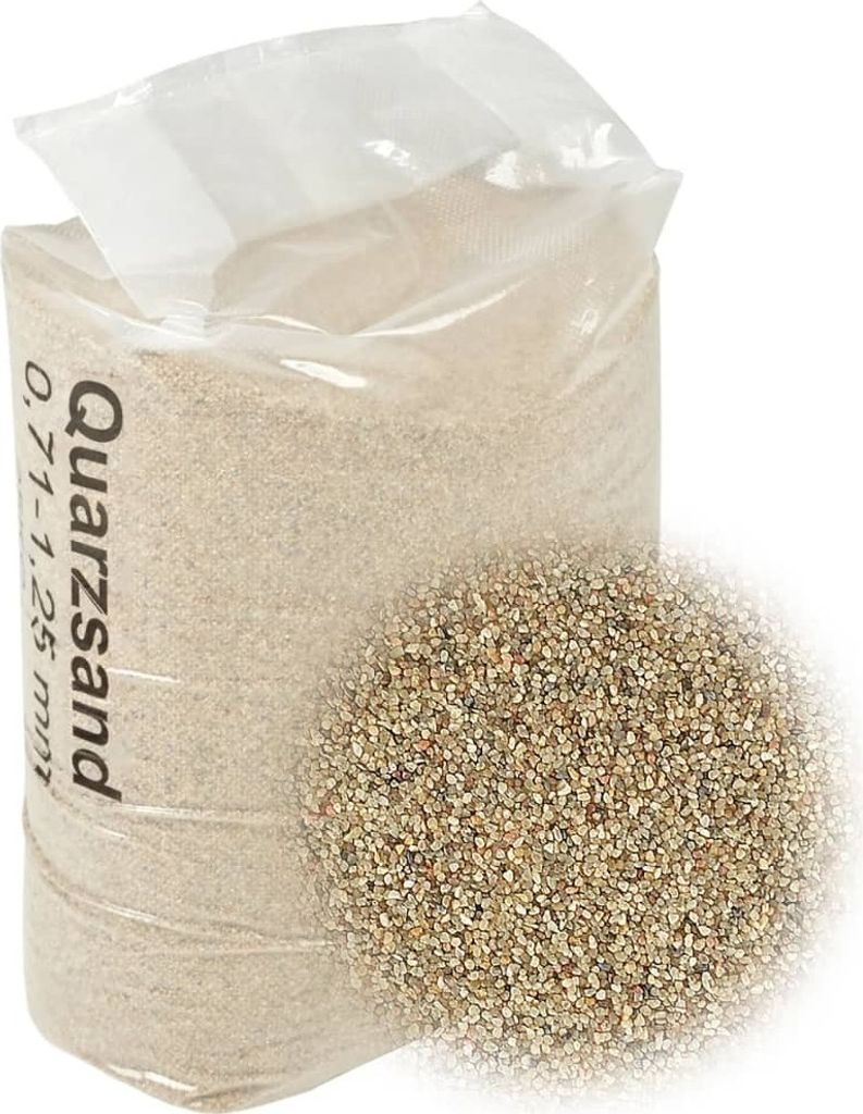 HOMMIE Filtersand 25 kg 0,71-1,25 mm Promotion779828 - Poolzubehör