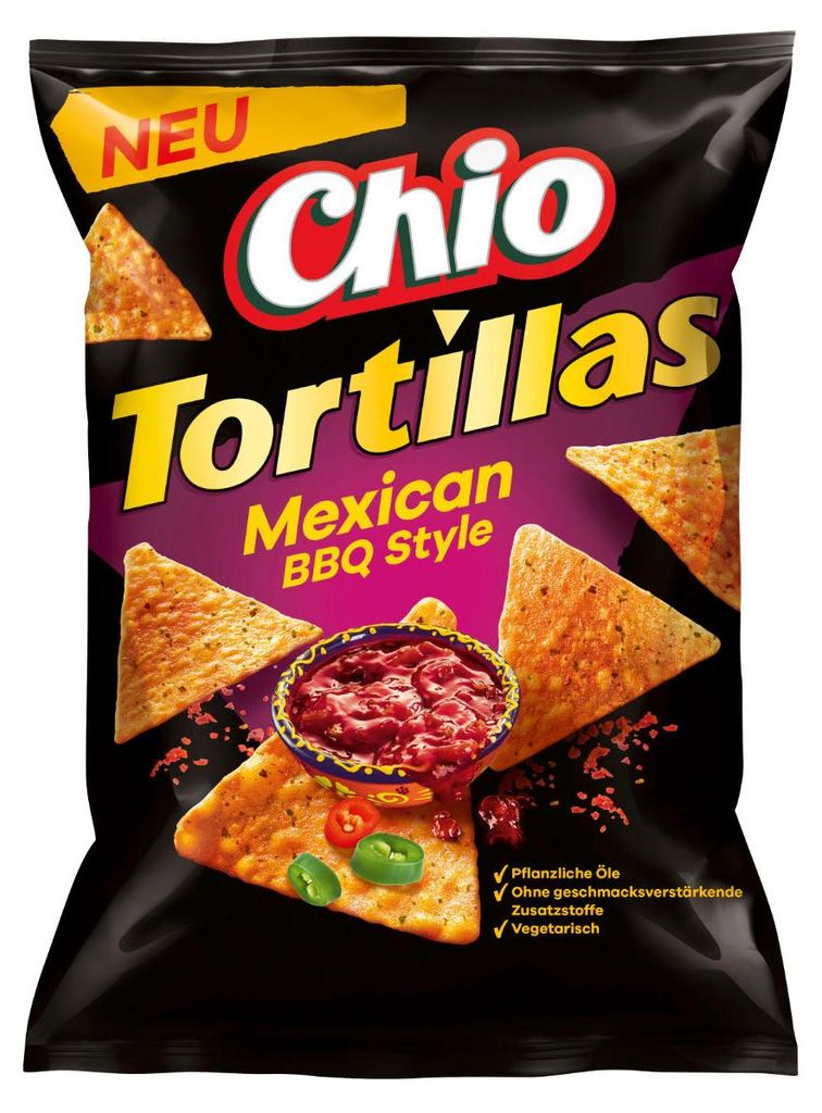 Chio Tortillas Chips 110g stile barbecue messicano Immagine del prodotto 