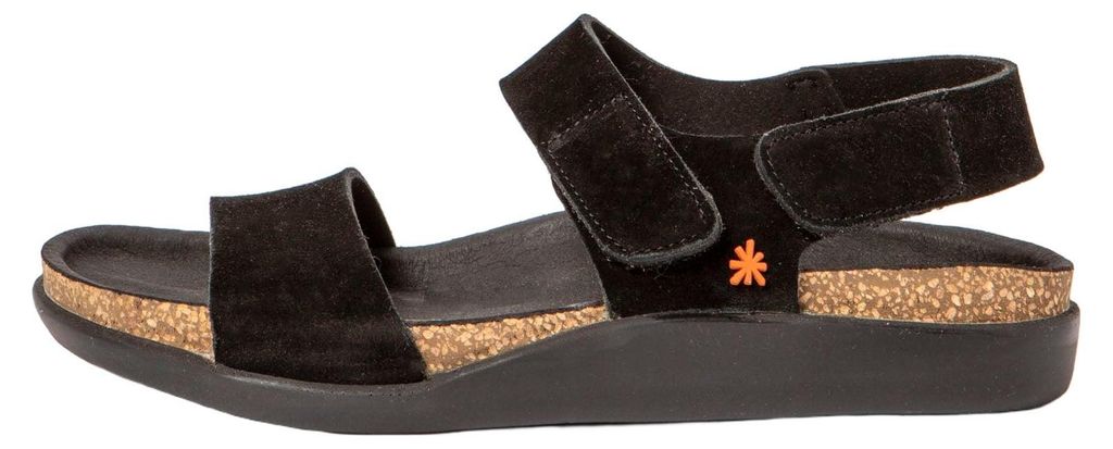 Art Sandalen Herren/Damen 1386S SILK SUEDE BLACK/ BIARRITZ Farbe Schwarz