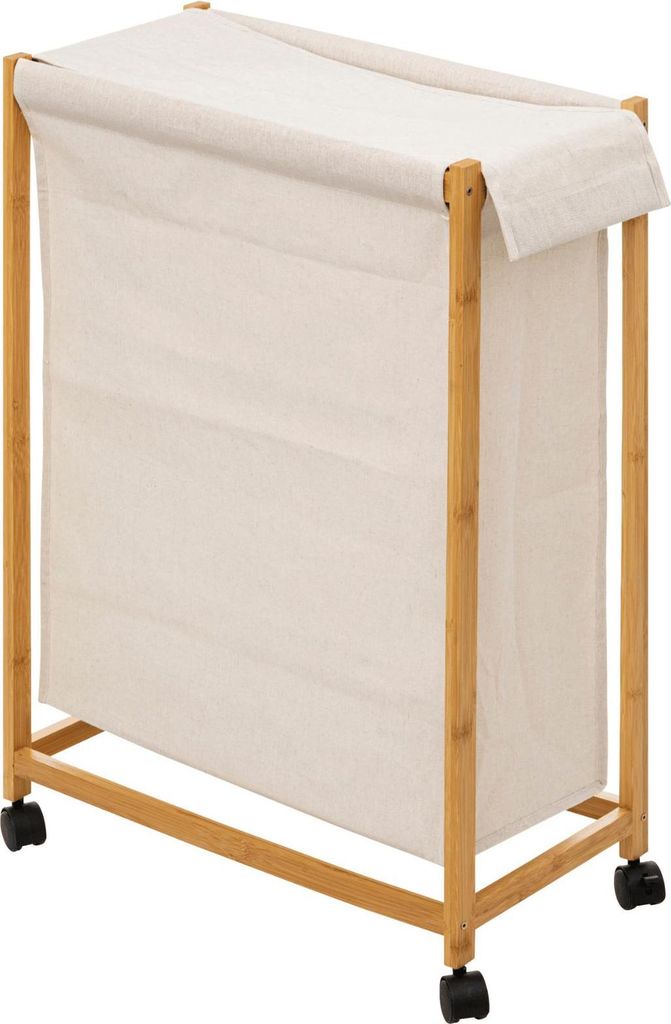 Wäschekorb roller 52l beige - 5 five simply smart