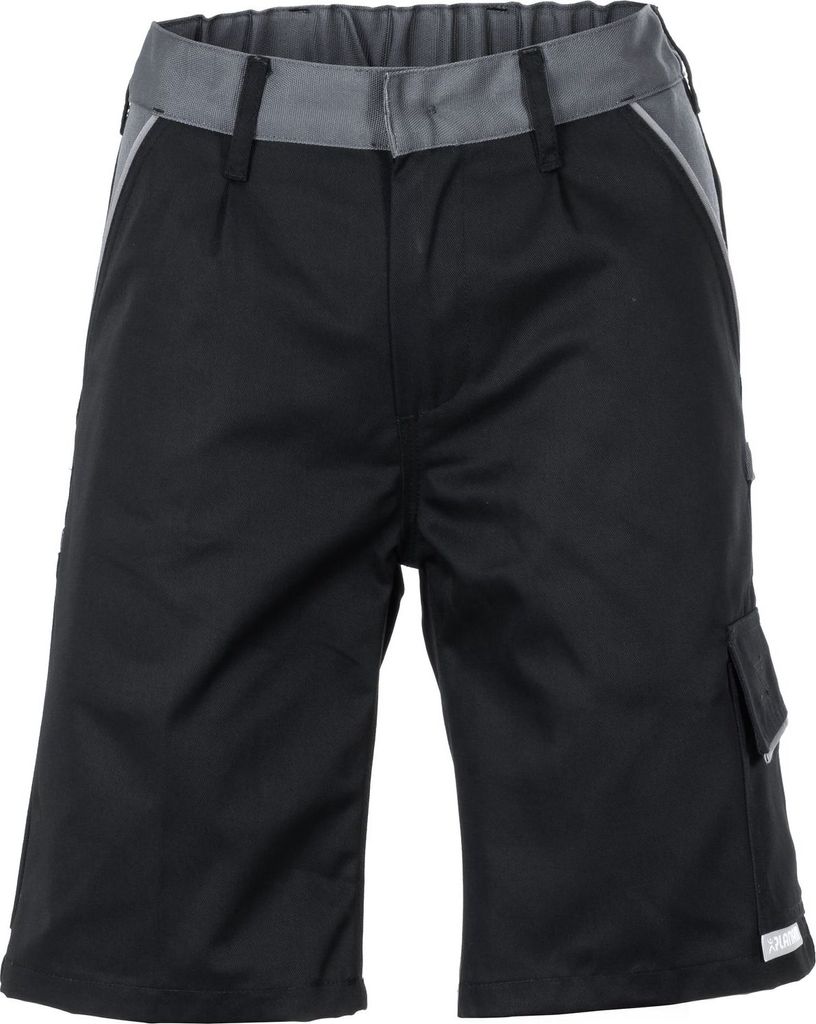 Planam Shorts Highline Gr. XS schwarz/schiefer/zink Produktbild 