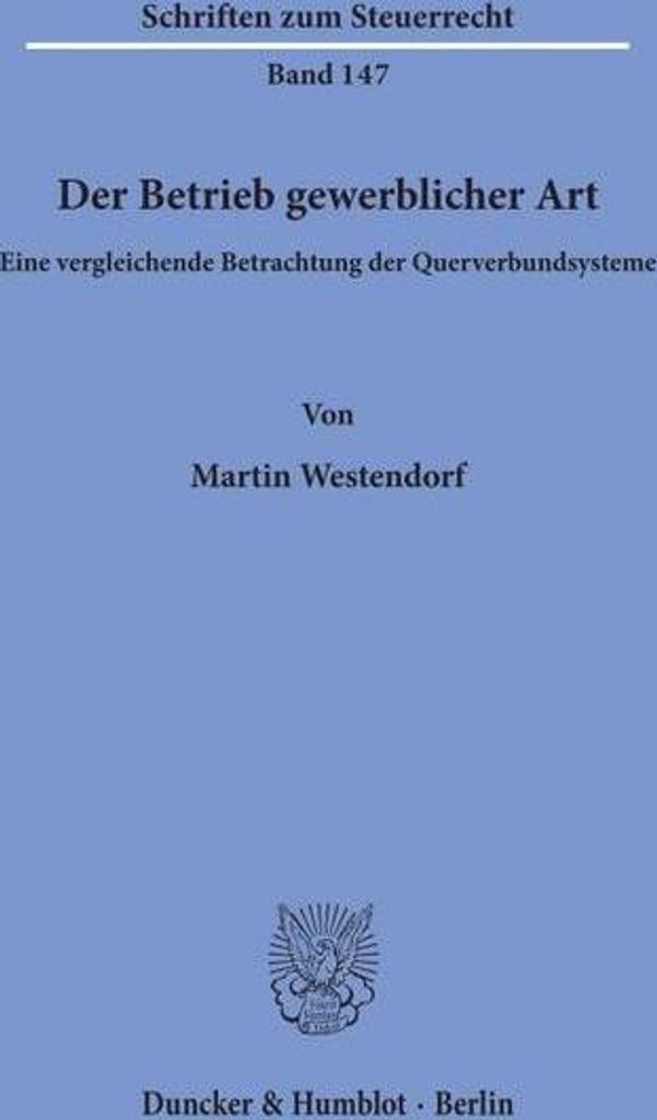 Der Betrieb gewerblicher Art.