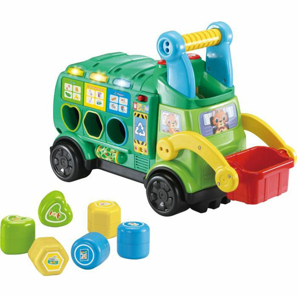 Vtech 80-541804 2-in-1 Recycling-Rutschauto Produktbild 