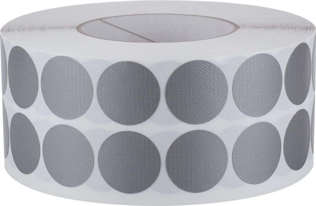 mashpaper Gewebeklebepunkte silber 30 mm Klebepunkte aus Produktbild 