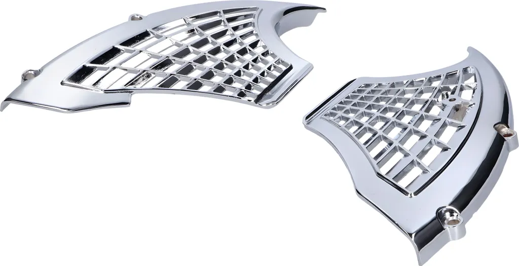 Ailes d'ange chromées NTS Parts pour Zündapp KS 50 Sport Typ 510 515