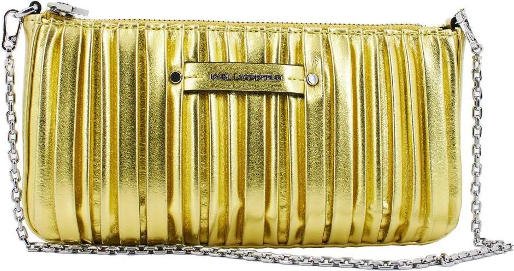 Sac de Soirée Doré Karl Lagerfeld Kushion M - Idéal Sorties et Fêtes