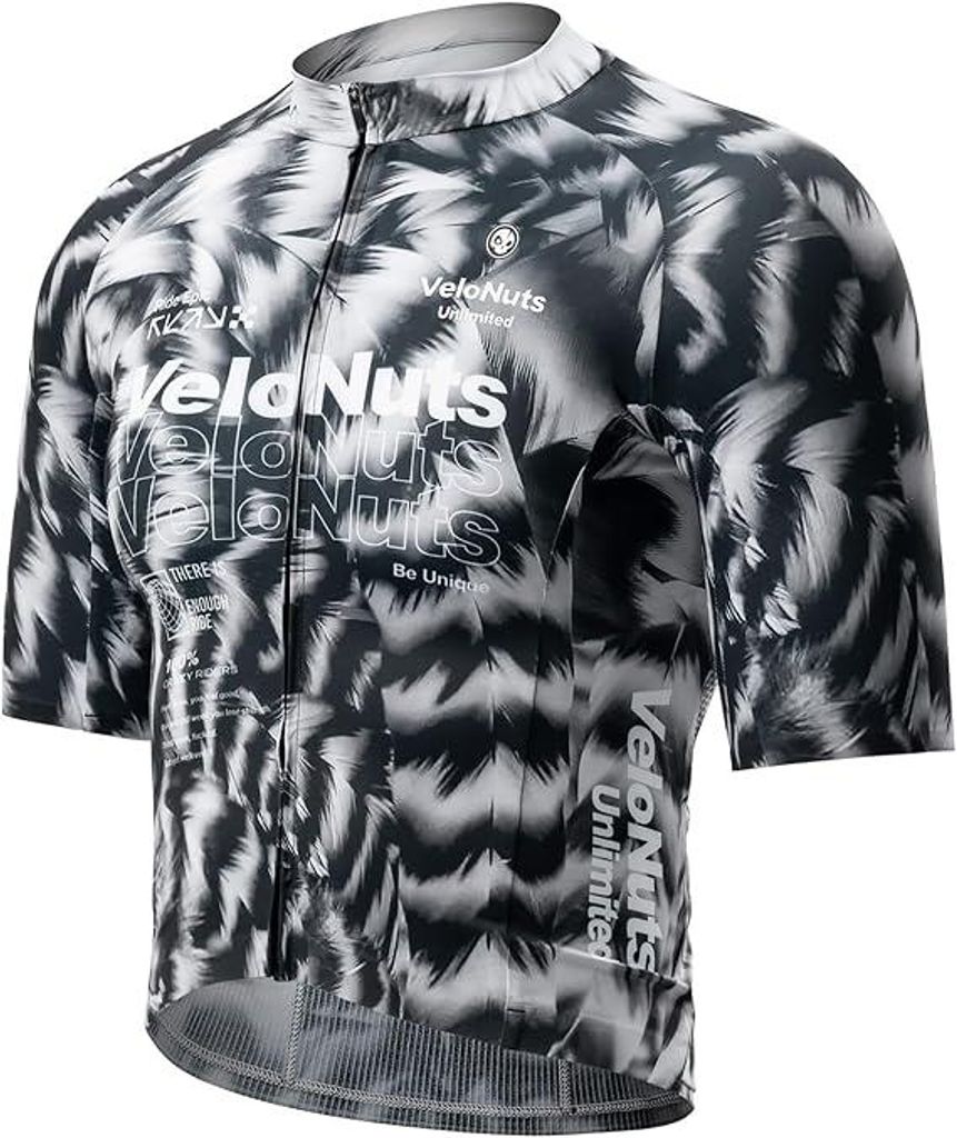Damen Fahrradtrikot - Extra Kurz, Atmungsaktiv Schnell Trocknend mit 3 Rückentaschen, Ergonomische Passform, Kurzarm Radtrikot Ultraleicht Shirt S