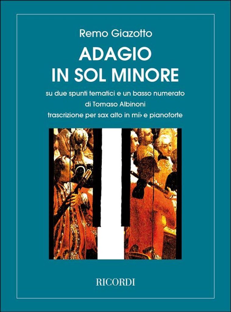 Adagio sol minore su un basso di Albinoni per alto sax e piano