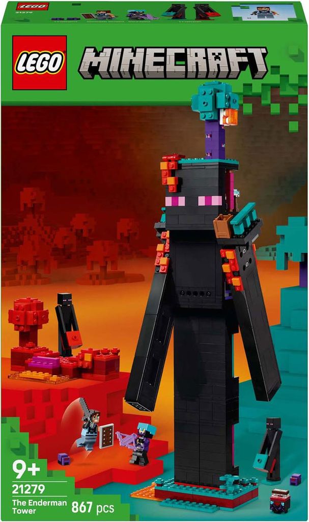 LEGO Minecraft Endermanova veža, Stavebnica, 9 rok / roky, Obrázok produktu 