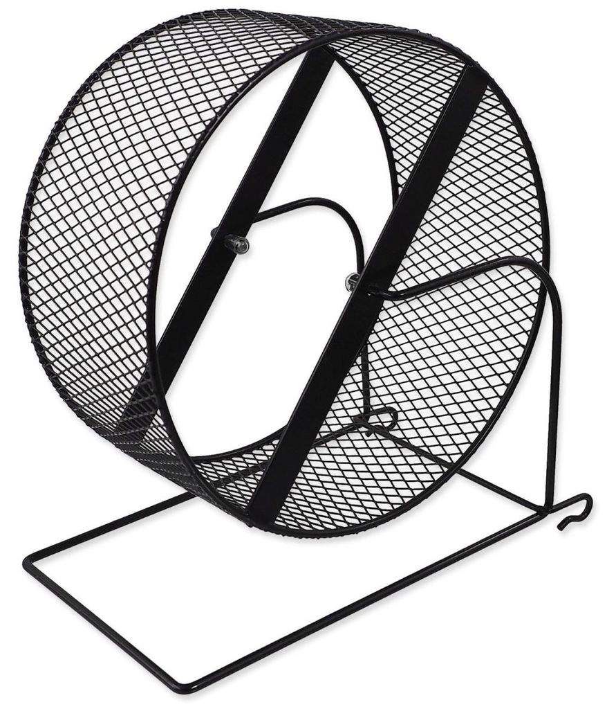 Kolotoč voor kleine dieren, metalen, zwart, diameter 20,5 Productafbeelding 
