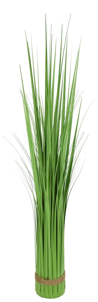 Herbe ornementale artificielle 90 cm touffe dense effet naturel premium