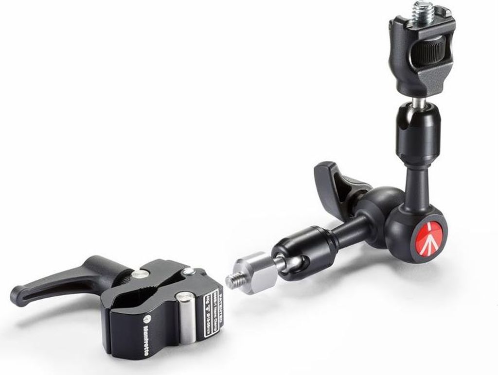 Manfrotto 244 Micro + 386 NANO Klemme