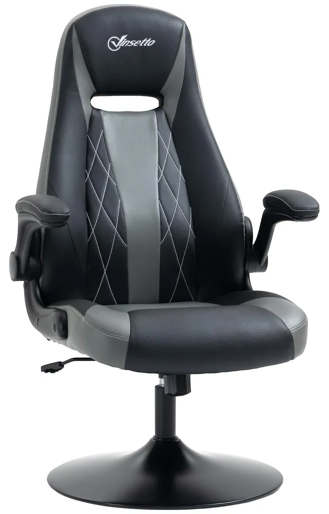 Siège de gaming ergonomique pour setup étroit avec accoudoirs mobiles