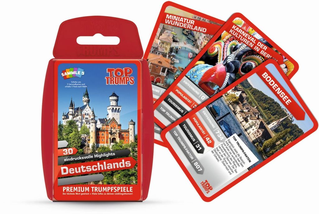 Top Trumps 30 impressionanti punti di forza del gioco del Immagine del prodotto 