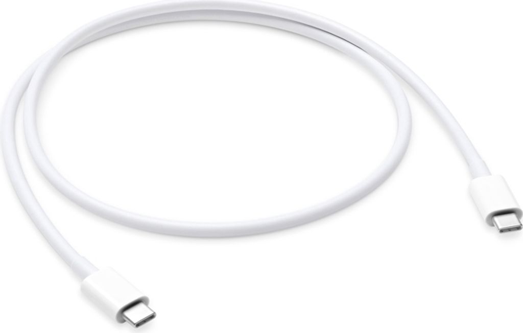 Apple, USB-C auf USB-C Lade- und Synchronisierungskabel 1m, Weiß