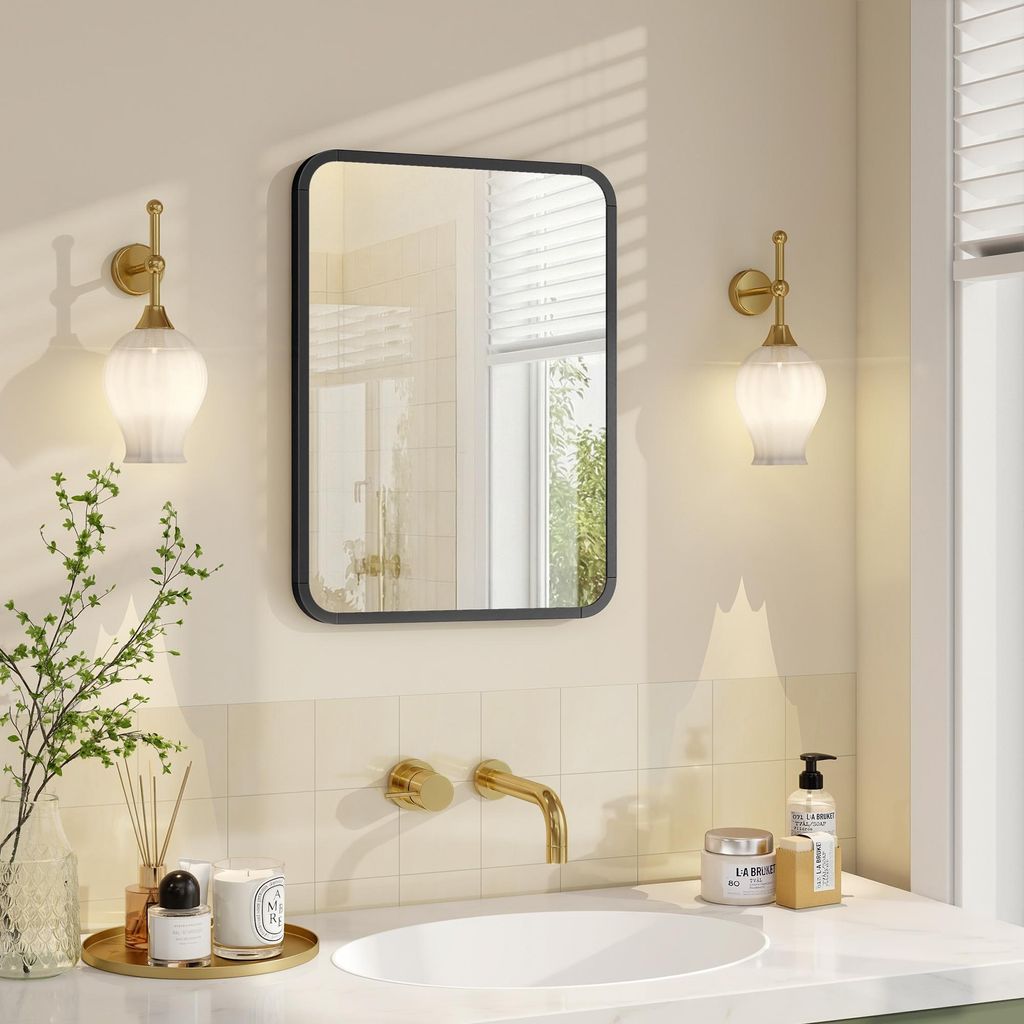 SONGMICS Wandspiegel, rechteckiger Spiegel, Produktbild 