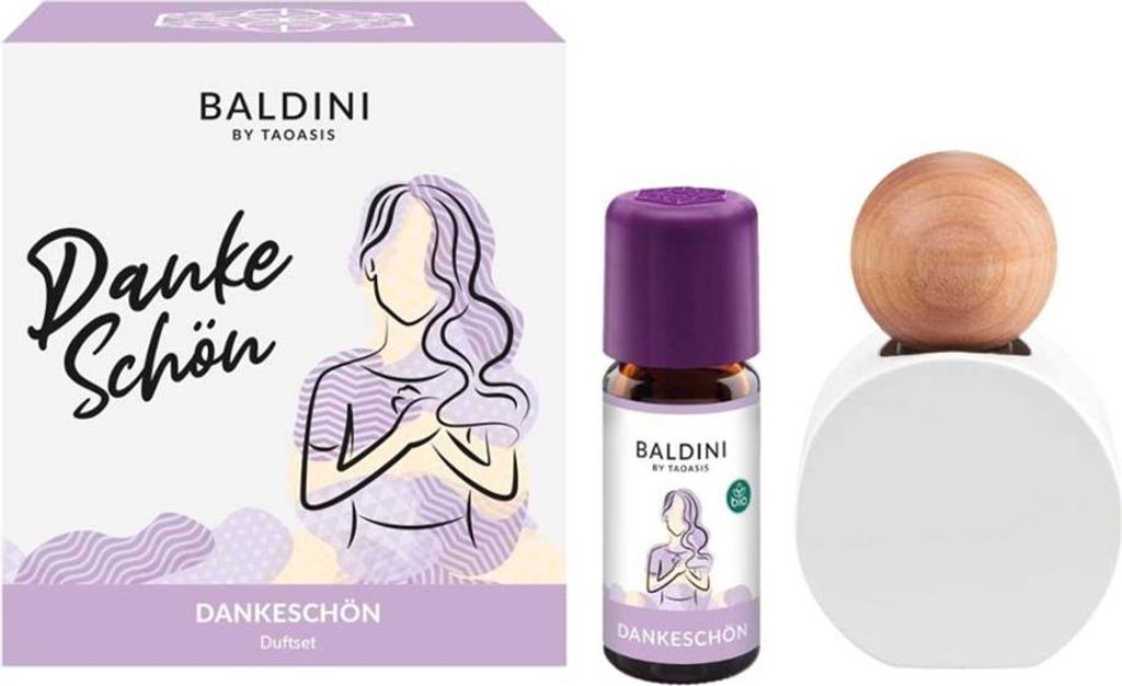 Baldini Dankeschön Duftset öl & Vase 1 P