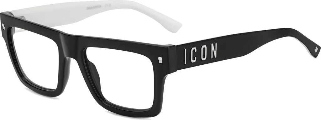 Lunettes Dsquared2 ICON 0023 807 en acétate noir, confort et design