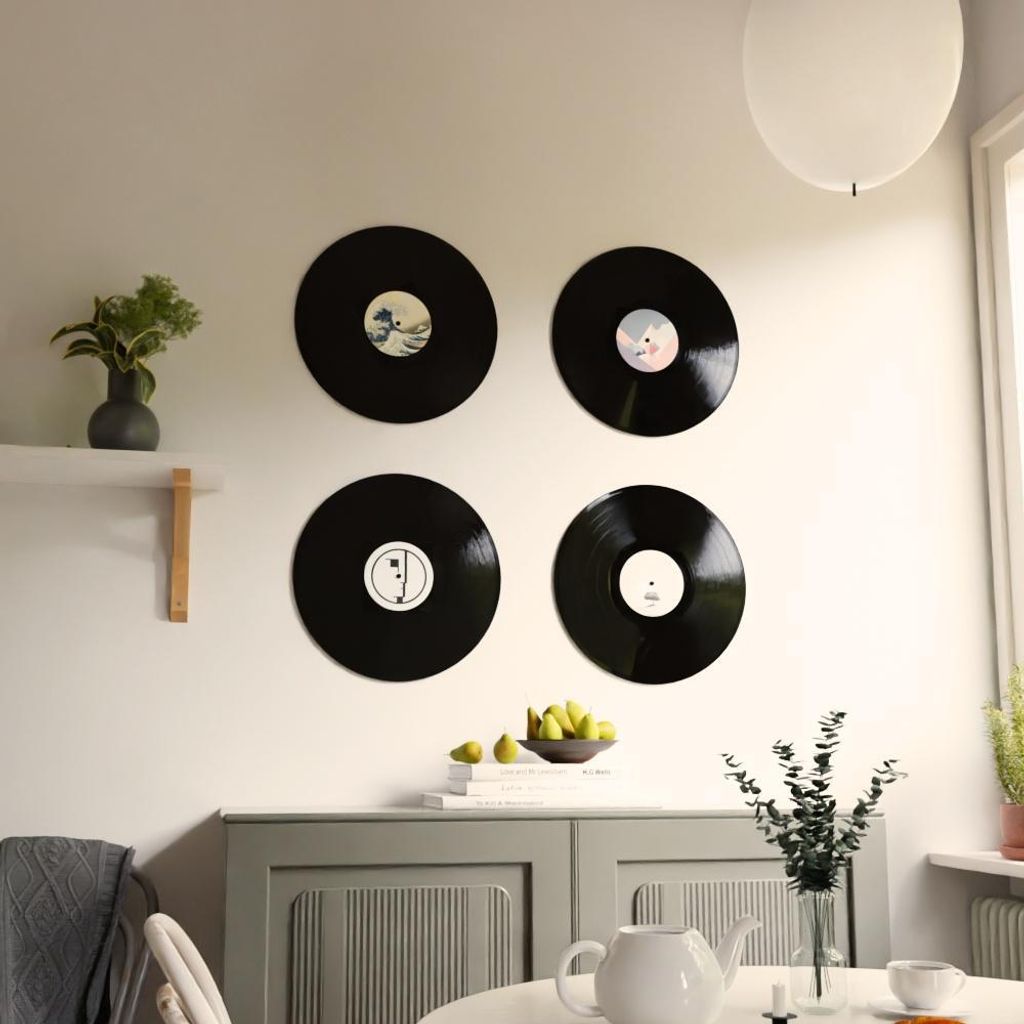 Wandscheibenaufhänger - 4er-Pack