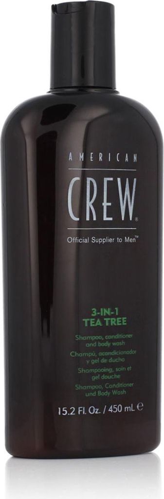 American Crew 3-in-1 Tea Tree, 450 ml, 3v1 šampon, Obrázek produktu 
