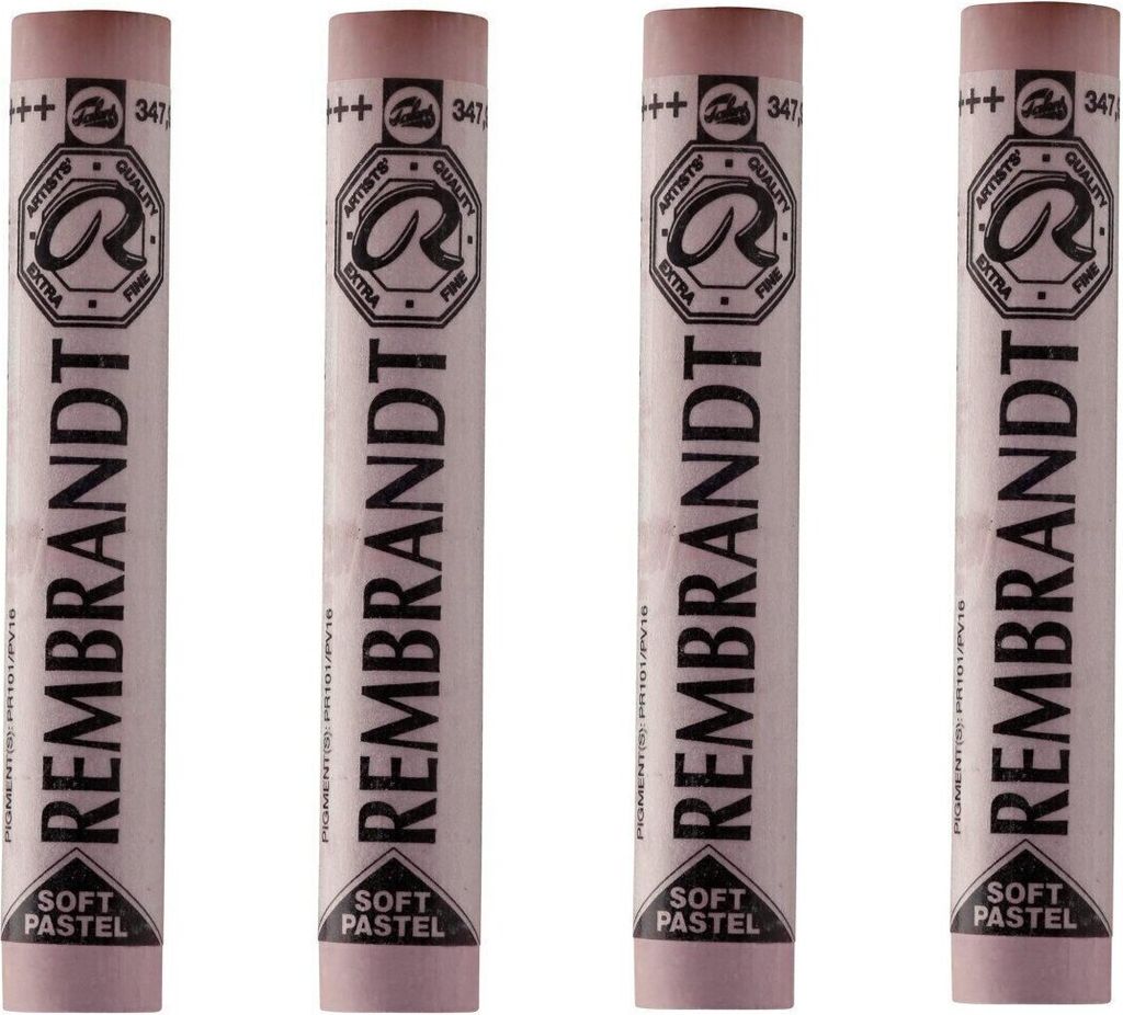 Rembrandt Soft Pastel Trockenpastellset Indian Red 9 4 Stck