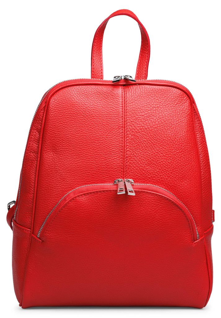 Caspar eleganter Damen Leder Rucksack großer City Backpack Produktbild 