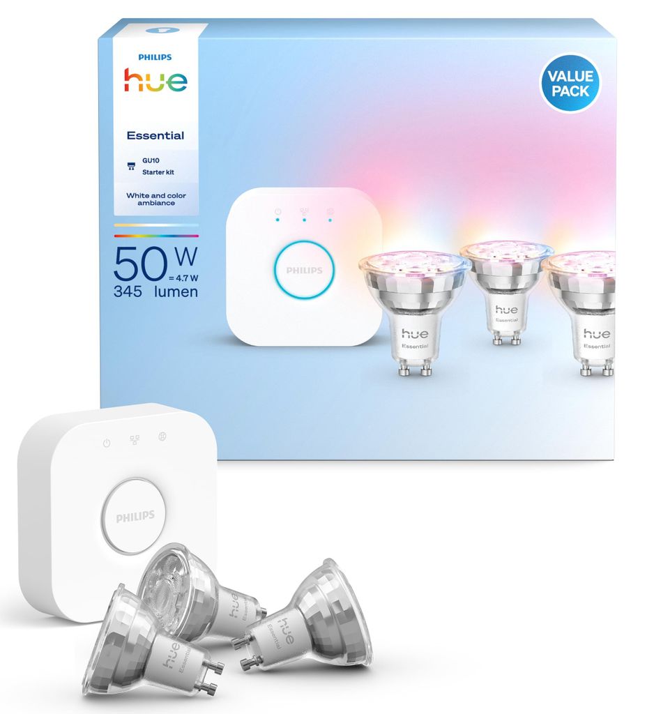 Philips Hue White and Color ambiance Basis Starter-Set: 3 Produktbild 