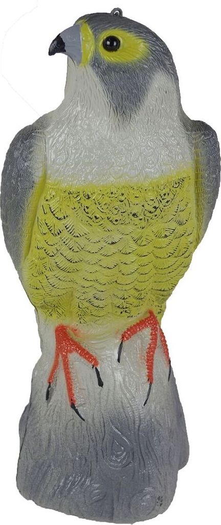 Adlerfigur Gartenfigur Adler gelb 40cm Kunststoff Gartendeko Dekofigur