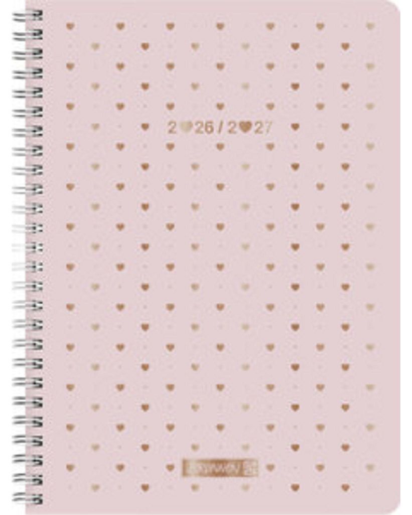 Školní diář Style 2026/2027 „Pretty Pink“ | A5, plast Obrázek produktu 