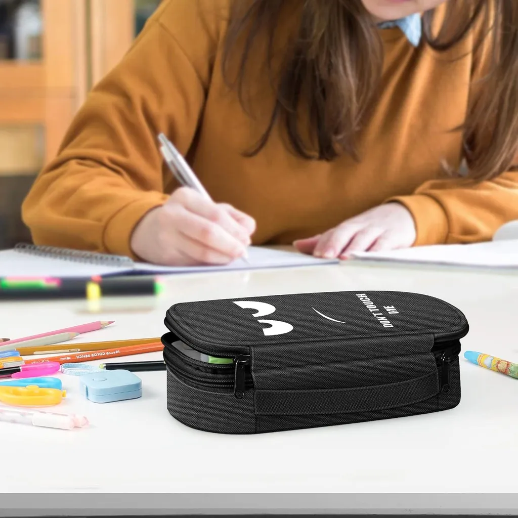 Trousse de papeterie spacieuse pour étudiants et bureau de qualité