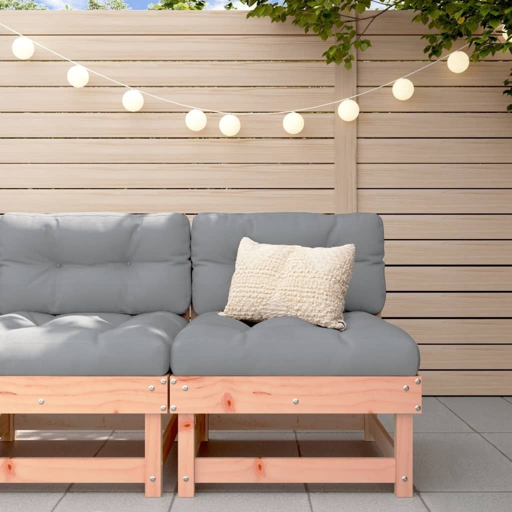 Design Möbel Garten-Mittelsofa Massivholz Douglasie - 2024 Neu