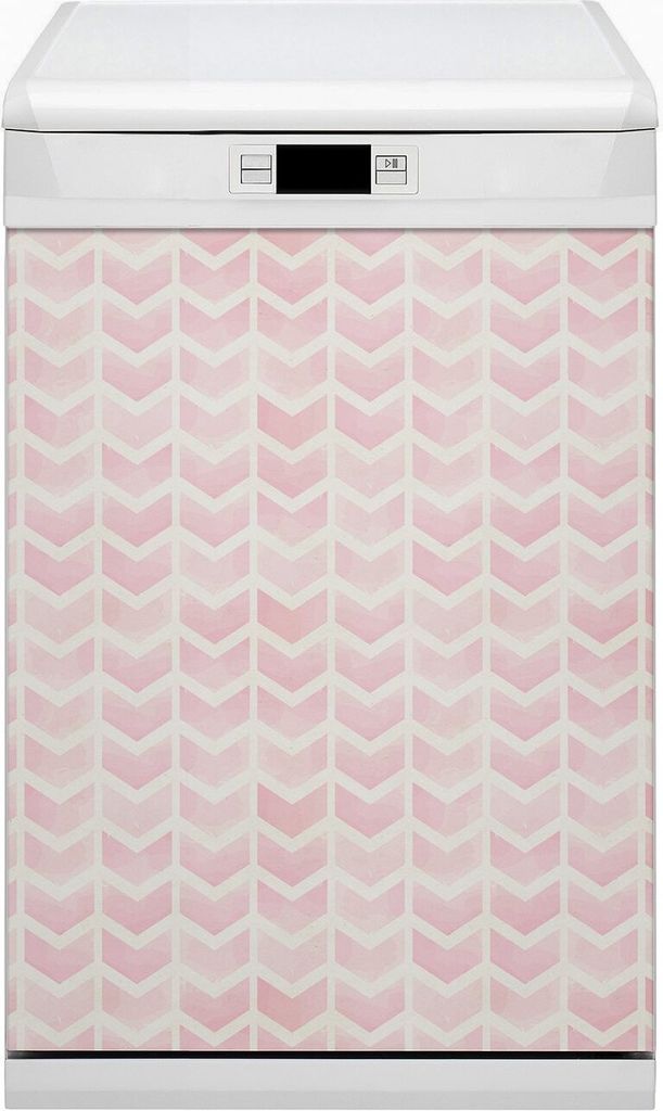 Magnetmatte Geschirrspüle Abwaschbar Küche Magnete Nachbildung 45x80 cm - Rosa Vektoren