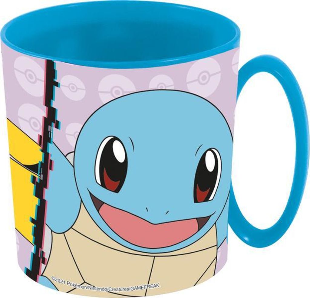Stor Pokémon School Cup Trinkbecher - mikrowellengeeignet und verspieltes Design