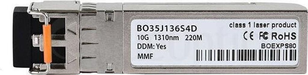 BlueOptics SFPP-10GE-LRM-BO, Faseroptik, 10000 Mbit/s, SFP+, SFP+, LRM, 220 m