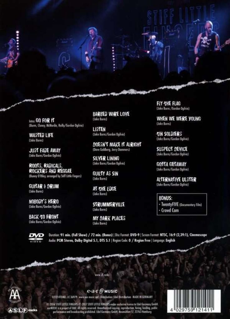 Stiff Little Fingers-Best Served Loud-Live At Barr