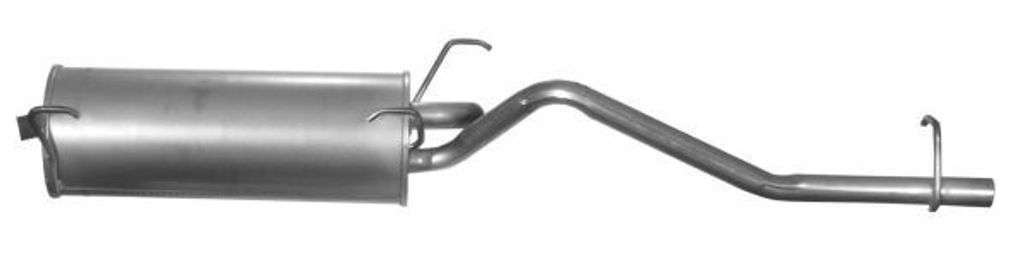 IMASAF 58.52.57 Endschalldämpfer für DAIHATSU HIJET Kasten (S85) Auspuff