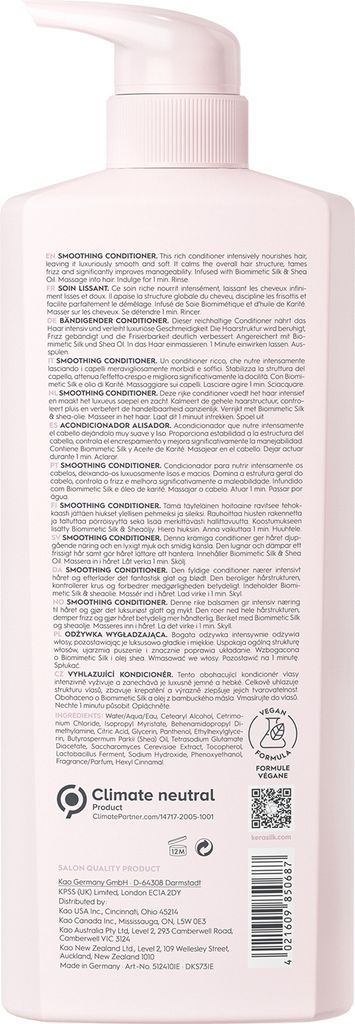 KERASILK Essentials Smoothing Conditioner 750 ml Produktbild 2