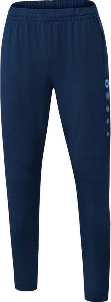 JAKO Damen Trainingshose Premium, Farbe:marine/skyblue, Größe:36