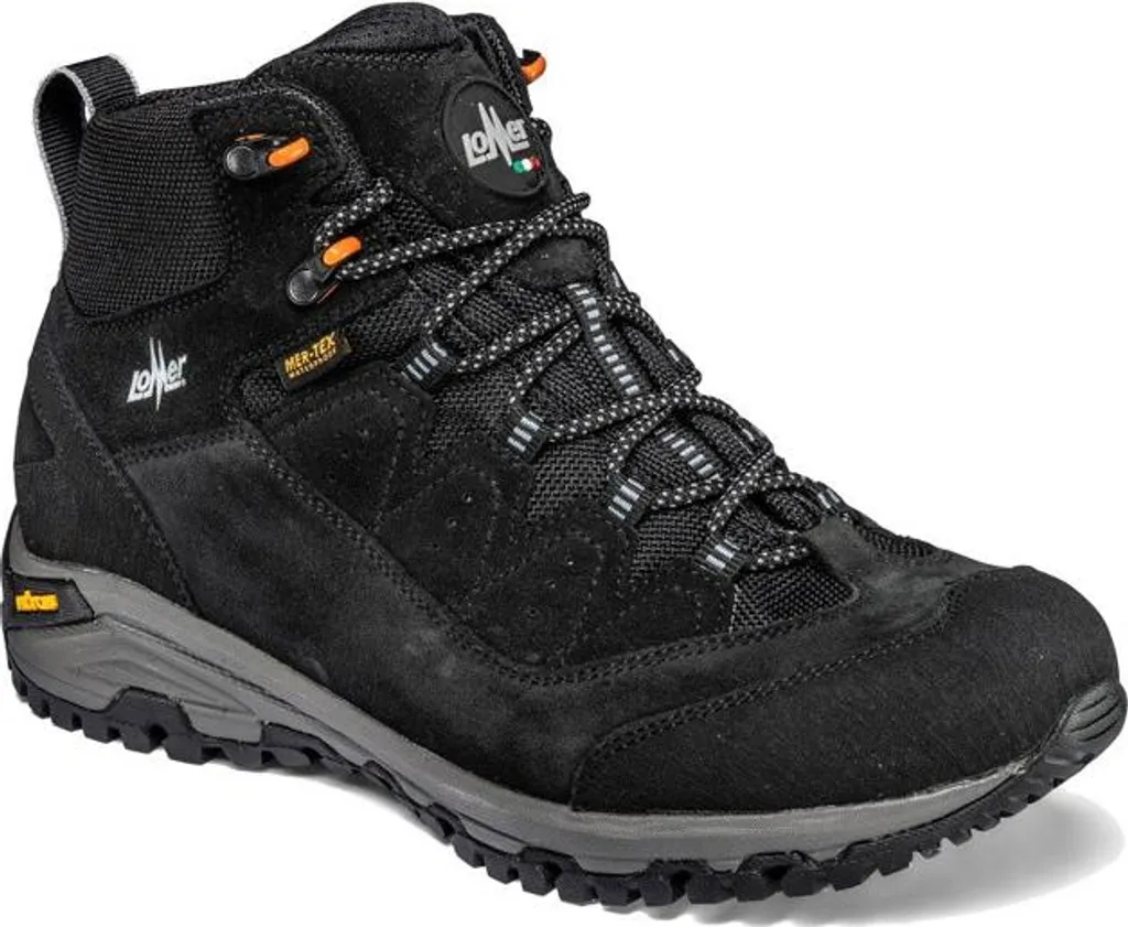 Chaussures imperméables en cuir Lomer Sella High MTX offblack 47