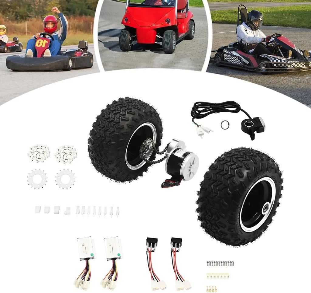 Kit de conversion pour électrifier un scooter de transport 24V - 4