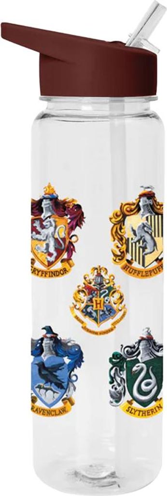 Harry Potter - Wasserflasche, Wappen, Kunststoff, 700ml CD160 (Einheitsgröße) (Transparent)