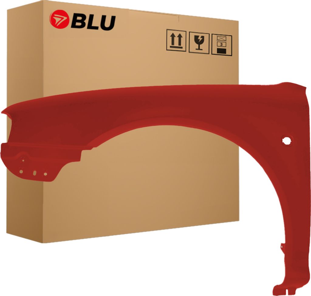 BLU Kotflügel Passend für Skoda Octavia I 1 ( 1U2,1U5 ) 9770 Links Orange CayenneOrange | 1997-2010 | Vorderseite Vorne | Lackiert | Einbaufertig