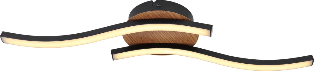 Globo Lighting|Lampada da soffitto in metallo nero, LED - 2