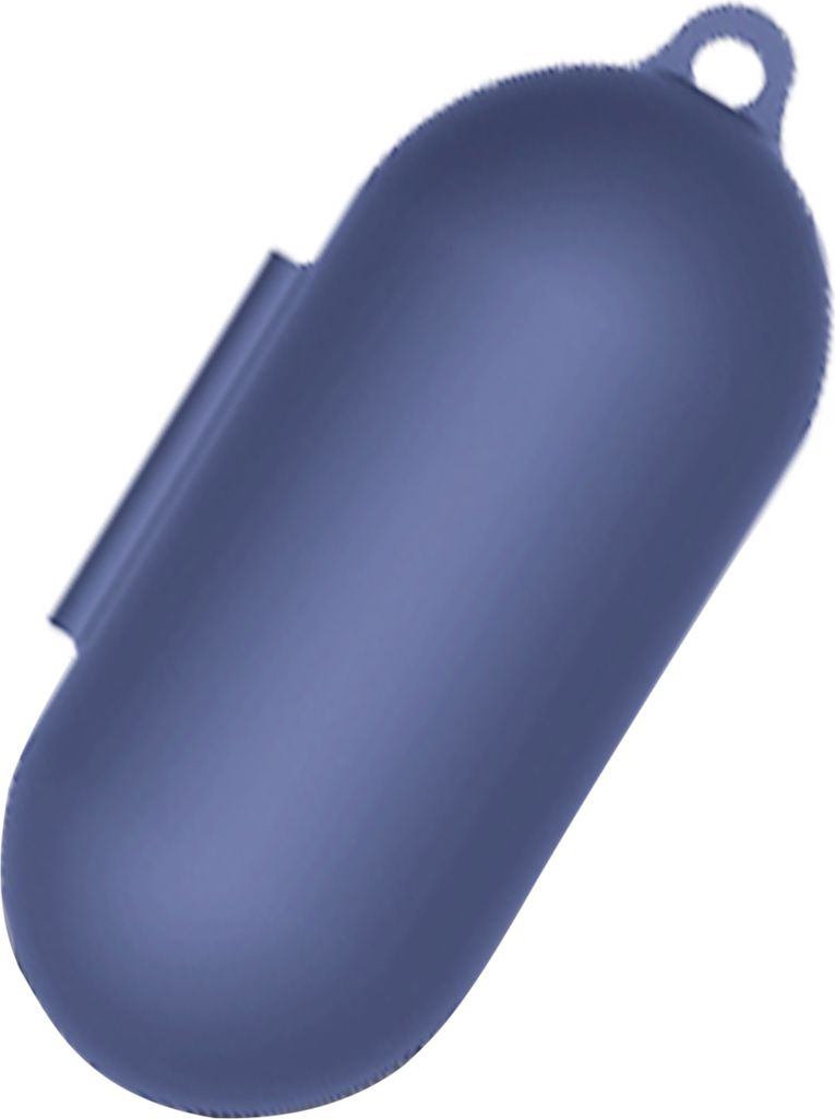 Earphone Schutzhülle umweltfreundliche Stoßdämpfung Vollende Abdeckung Bluetooth-kompatibler Ohrhörer Silikon-Hülle für WF-C500-Blau