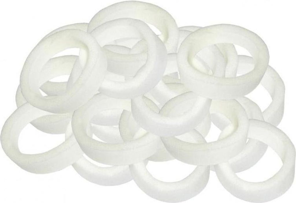 SRAM Foam Ring 32mm InnenØTor/rec/revl 11.4310.698.000 AußenØ 37mm H:9mm, weiß (20er Pack)