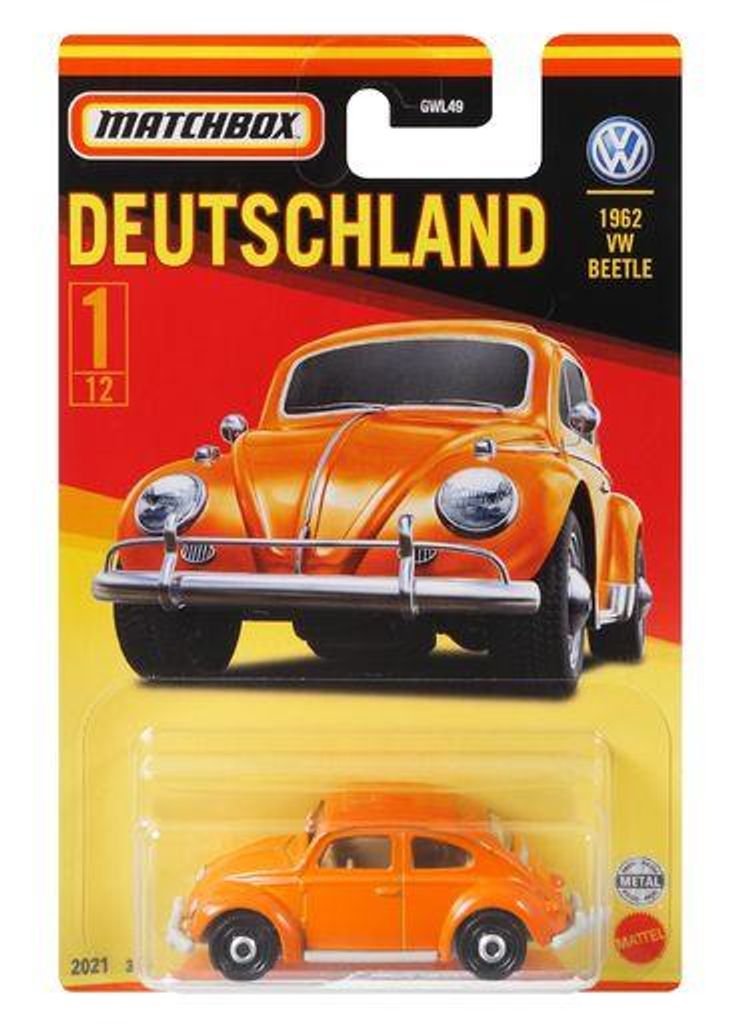 MATTEL GWL49 Matchbox Best of Germany Die-Cast, sortiert Produktbild 